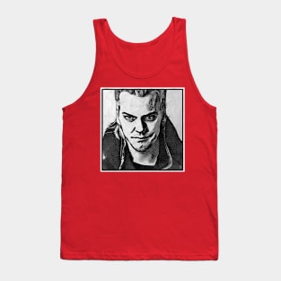 David 1980s Movie Vampire Tank Top